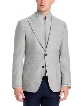 Boss Boss Hutson Wool Blend Slim Fit Sport Coat & Removable Bib