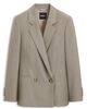 BOSS BOSS Jaleto14 Double Breasted Wool Blend Blazer - 4