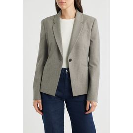 BOSS BOSS Jia Marl Stretch Suiting Jacket
