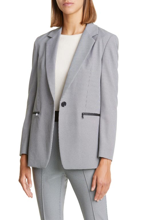 BOSS BOSS Jocalua Houndstooth Check Blazer