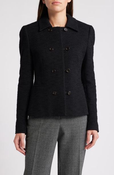 BOSS BOSS Jopana Double Breasted Tweed Jacket