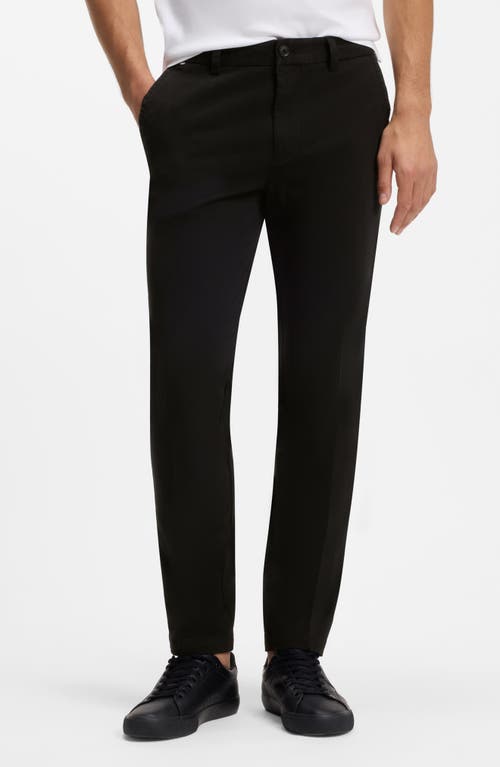 BOSS BOSS Kaiton Slim Fit Flat Front Stretch Cotton Chinos