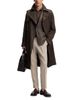Boss Boss L-Cook Double Breasted Cotton Blend Trench Coat - 2