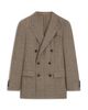 Boss Boss L-Jeff Double Breasted Silk Blend Sport Coat - 6