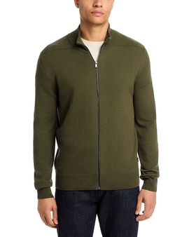 Boss Boss Liopedro Wool & Cotton Zip Sweater