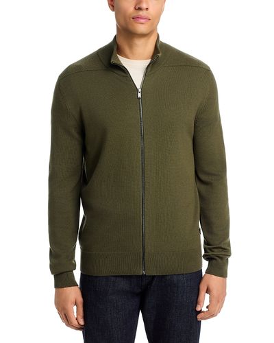 Boss Boss Liopedro Wool & Cotton Zip Sweater