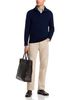 Boss Boss Liorman Wool & Cotton Zip Neck Sweater - 2