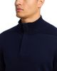 Boss Boss Liorman Wool & Cotton Zip Neck Sweater - 4