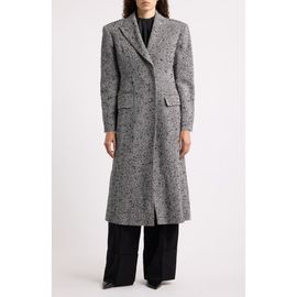 BOSS BOSS Molita Peak Lapel A-Line Coat