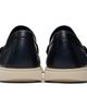 BOSS BOSS Navy Embossed-Logo Leather Loafers - 2