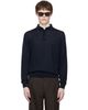 BOSS BOSS Navy Extrafine Merino Polo - 1