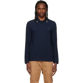 BOSS BOSS Navy Logo Patch Polo