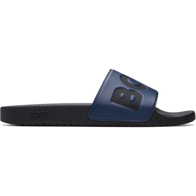 BOSS BOSS Navy Logo Slides