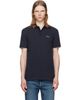 BOSS BOSS Navy Paddy Cotton Piqué Polo - 1