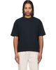 BOSS BOSS Navy Peached Cotton Blend T-shirt - 1