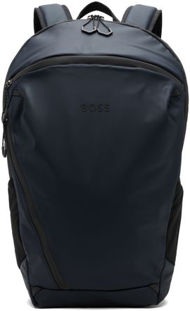BOSS BOSS Navy Reflective Detail Backpack