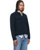 BOSS BOSS Navy Regular-Fit Cotton Overshirt - 2