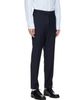 BOSS BOSS Navy Slim-Fit Micro-Patterned Stretch Wool Trousers - 2