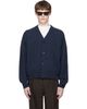 BOSS BOSS Navy Wool Cardigan - 1