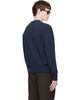 BOSS BOSS Navy Wool Cardigan - 3
