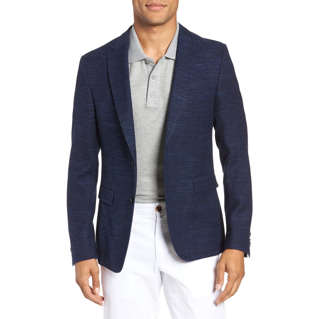 BOSS BOSS Nobis Trim Fit Wool Blend Blazer
