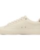 BOSS BOSS Off-White Plain & Grained Faux-Leather Sneakers - 3