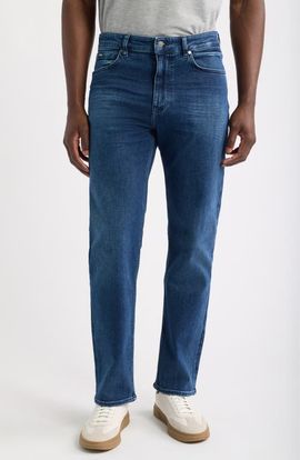 BOSS BOSS Ogden Regular Fit Straight Leg Jeans