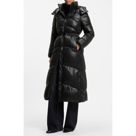 BOSS BOSS Pamega Water Repellent Belted Long Puffer Coat
