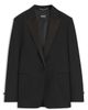 BOSS BOSS Peak Lapel Virgin Wool Tuxedo Blazer - 4