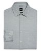 Boss Boss Performance Melange Jersey Slim Fit Dress Shirt - 4