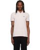 BOSS BOSS Pink Contrast-Tipped Cotton Piqué Polo - 1