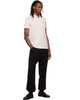 BOSS BOSS Pink Contrast-Tipped Cotton Piqué Polo - 4