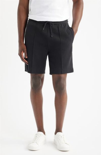 BOSS BOSS Pintuck Textured Shorts