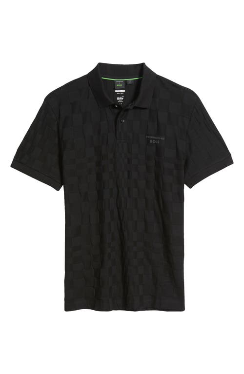 BOSS BOSS Porsche Spirit 70 Logo Jacquard Polo