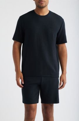BOSS BOSS Rib Modal T-Shirt & Pajama Shorts Set