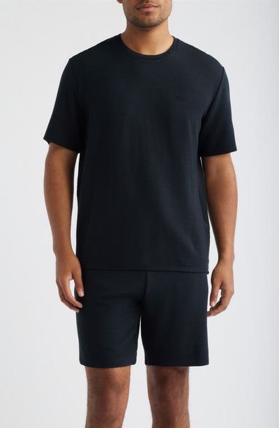 BOSS BOSS Rib Modal T-Shirt & Pajama Shorts Set