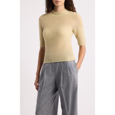 BOSS BOSS Ribbed Alpaca Blend Sweater