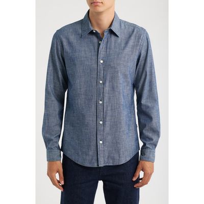 BOSS BOSS Roan Kent Slim Fit Cotton Button-Up Shirt