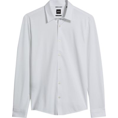 BOSS BOSS Roan Slim Fit Performance Button-Up Shirt
