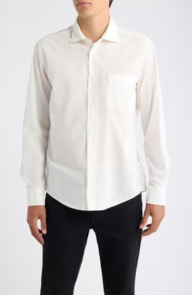 BOSS BOSS Rob Cotton Poplin Button-Up Shirt