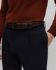 BOSS BOSS Sash Woven Leather Belt - 4