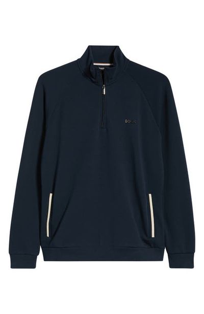 BOSS BOSS Sense Quarter Zip Pullover