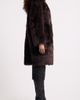 BOSS BOSS Soscana Genuine Shearling Midi Coat - 3