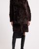 BOSS BOSS Soscana Genuine Shearling Midi Coat - 4