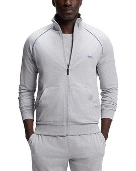 Boss Boss Stretch Cotton Piped Track Jacket