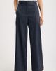 BOSS BOSS Tamilly Virgin Wool and Linen Blend Wide Leg Trousers - 1