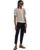 BOSS BOSS Tan Knit Short Sleeve Cardigan Shirt - 4