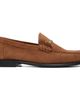 BOSS BOSS Tan Suede Loafers - 1