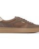 BOSS BOSS Tan Suede Trims Lace-Up Sneakers - 1