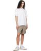 BOSS BOSS Taupe Water-Repellent Micro-Waffle Shorts - 4